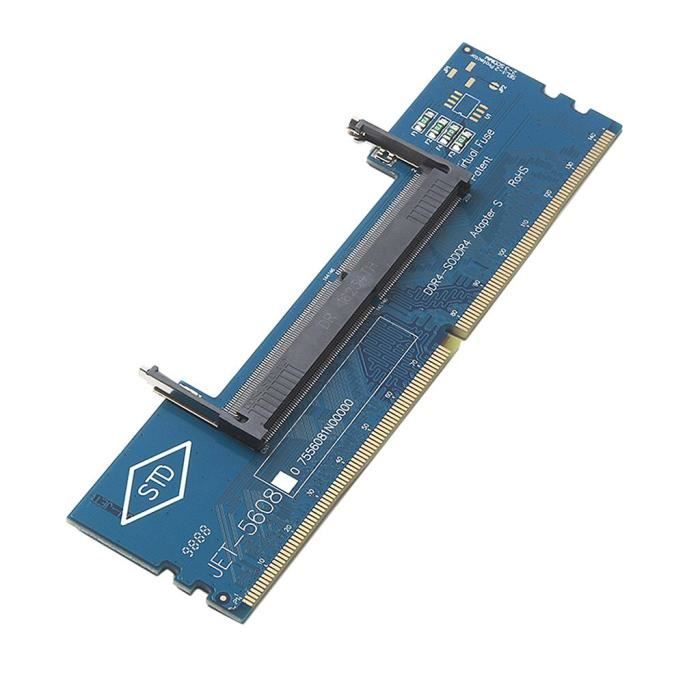 2 Adaptateurs DDR4 Pour Ordi Portable – Convertissez Vos Barrettes RAM Facilement – Neufs !