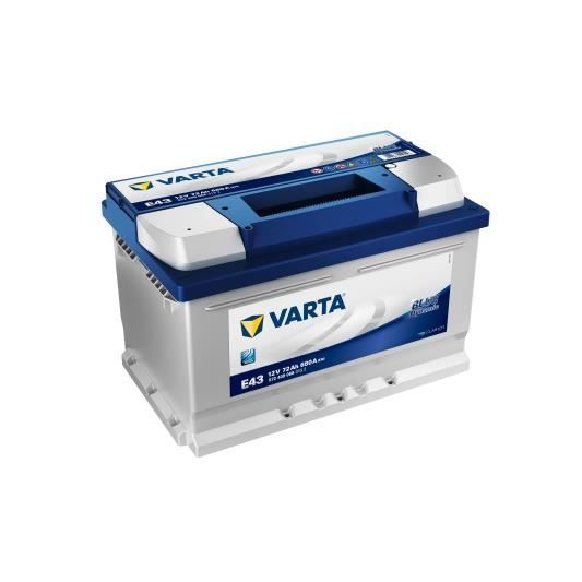 VARTA Blue dynamic E43 (+ droite) 12V 72AH 680A