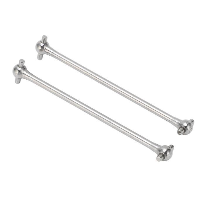 Arbre D'Entraînement RC Métal - Paire Robuste Pour WLtoys 144001 144002 124018 Etc. - Argent