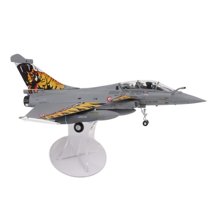Modèle de chasseur moulé sous pression 1:72 F16 avec base d'affichage pour