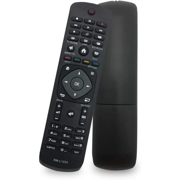 Télécommande Universelle De Remplacement Pour Téléviseurs Philips - Compatible Smart TV LCD/LED - Portée 8 M