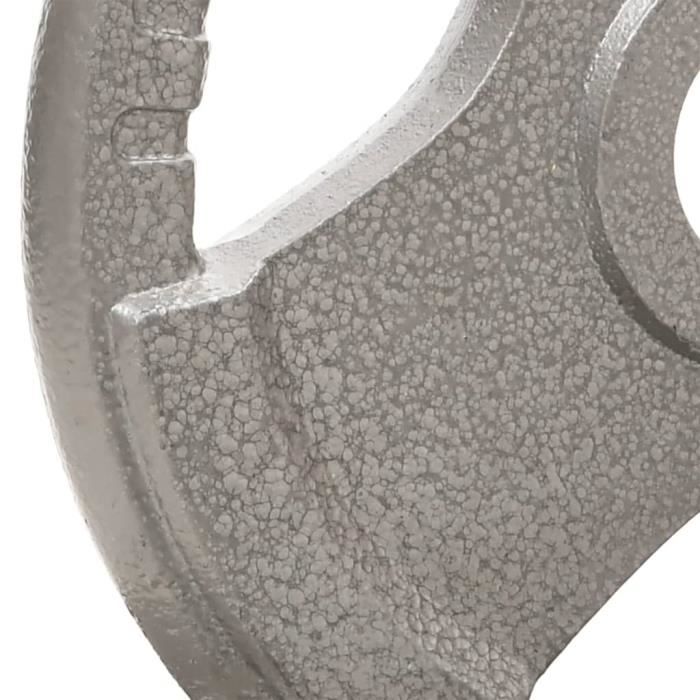 Lot De 8 Disques Fractionnaires Olympiques - 2x0.5kg, 2x0.9kg, 2x1.8kg, 2x2.7kg - Pour Barre 5.1cm