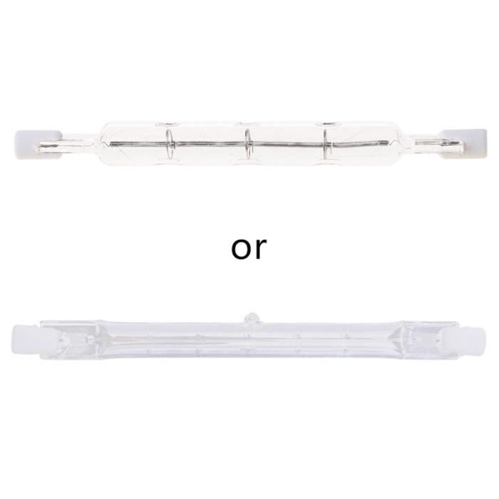 AMPOULE LED,500WAmpoule halogène linéaire R7S, 100W150W500W, 78mm118mm, Double extrémité