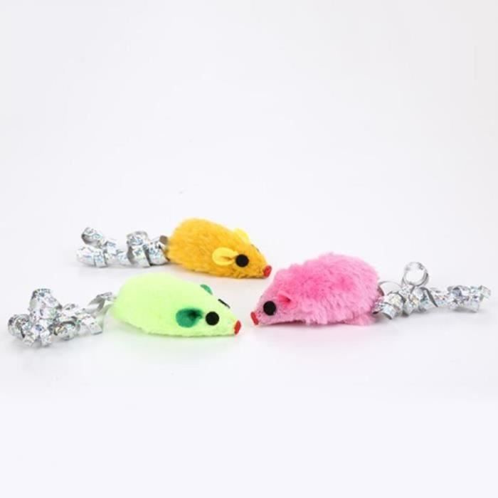 DOUDOU Interactif drôle pratique coloré queue créative chat teaser souris jouet jouant