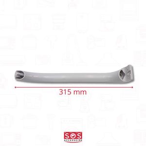 BEKO VÉRITABLE RÉFRIGÉRATEUR Congélateur Blanc Porte Poignée Barre