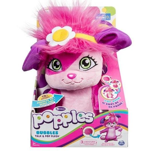por otra parte, cobertura Idear Peluche Popples Transformable 25 cm - Bubbles - Cdiscount Jeux - Jouets