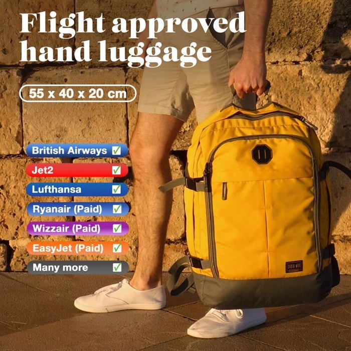 Sac de voyage Cabin max Metz Sac a Dos de Voyage Bagage a Main