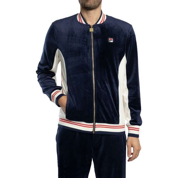 Jacket Veste Fila Velour Veste De Survêtement Miguel Velour