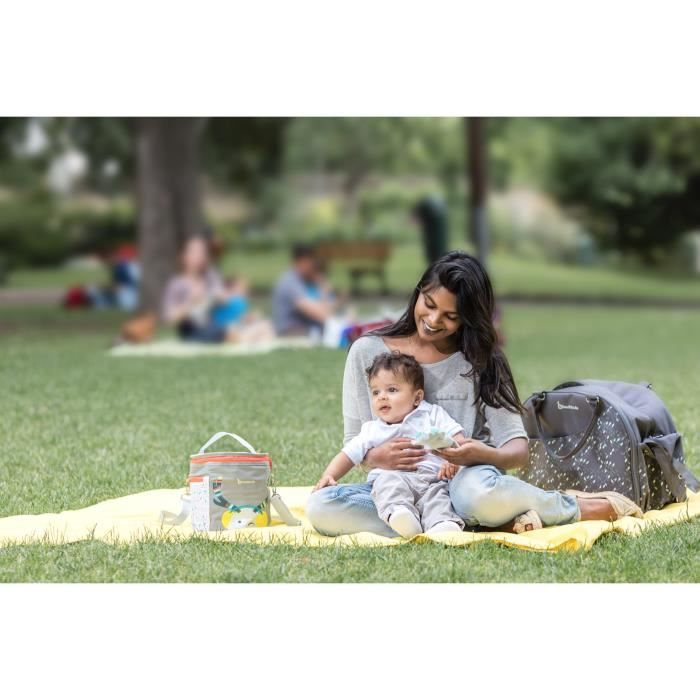 Badabulle Sac repas isotherme enfant Conserve au frais et au chaud Montagne Cdiscount Puericulture Eveil bebe