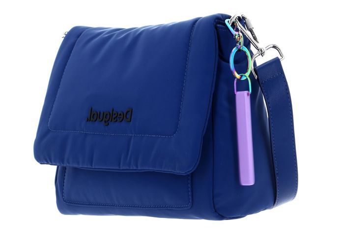 Desigual Sac à épaule bandoulière bleu multicolore pour femme