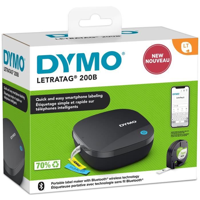 DYMO LetraTag 200B Etiqueteuse compacte Bluetooth, Étiquetage