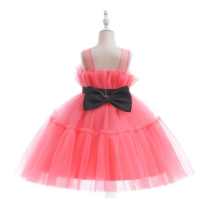 ROBE B b Fleur Fille Robe De F te d anniversaire Tulle La