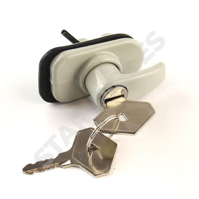 Poignée Coffre Renault 4 Poignée De Coffre Pour Renault 4L (1961-1992) Avec Serrure Et Double Clés - STARKIT Compatible 7701029070