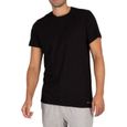 Calvin Klein Pour des hommes Paquet de 3 t-shirts ras du cou, Noir-2