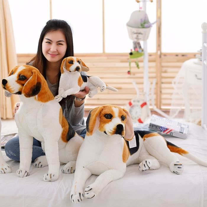 Mini Beagle, jouet en peluche interactif réaliste et réaliste, animaux de  compagnie électroniques, chiot de compagnie avec fourrure 100% synthétique  - Perfect Petzzz 