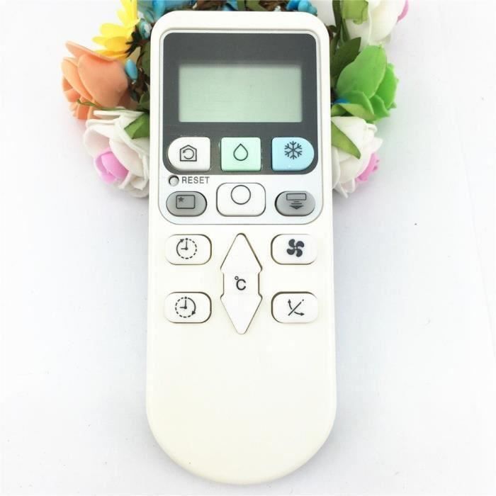 Télécommande Climatiseur Hitachi - Compatible RAR-2A1, RAR-52P1, Etc., Portée 8m, Piles AAA