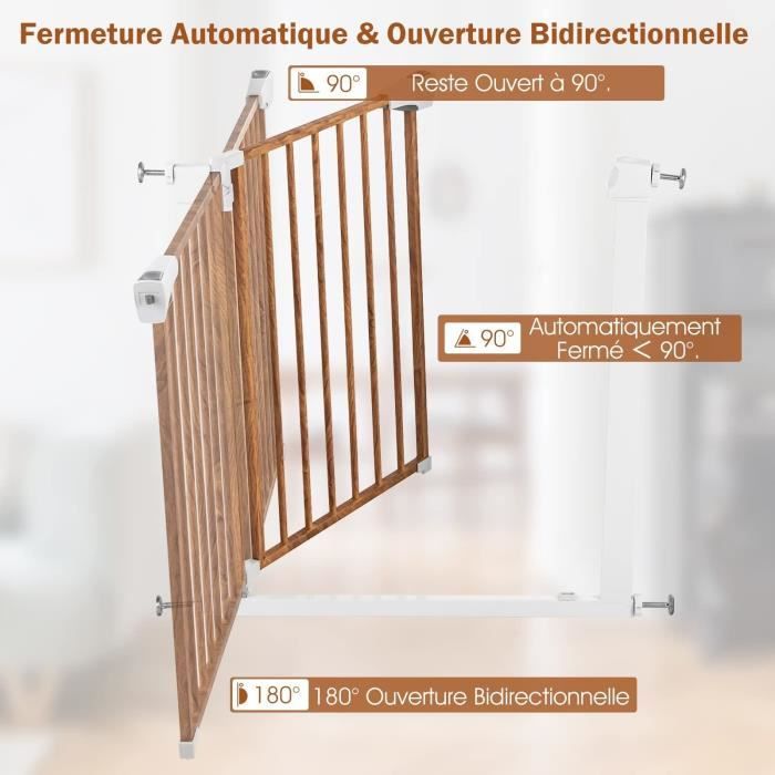 Barriere securite outlet extensible sans percage