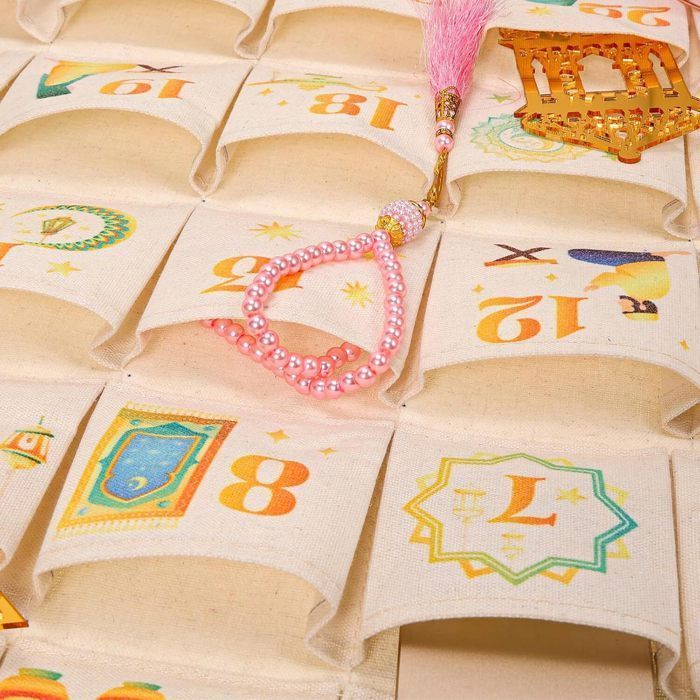 Calendrier Ramadan Set - 30 Maisonnettes À Remplir Réutilisables I