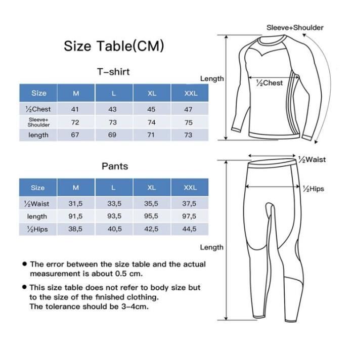 Sous-Vêtements Thermiques Homme Made In France