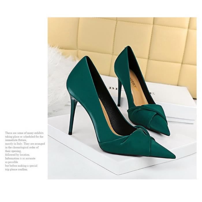 Escarpin Femme Elegant Banquet Talons Hauts Aiguilles Fins