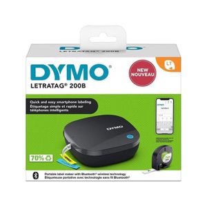 Imprimante Étiquettes Dymo Junior - Système De Marquage Maison Avec Ruban 9mm - Idéal Pour Organisation