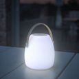 Lampe enceinte bluetooth sans fil - LUMISKY - MINI MAY PLAY - H23 cm - LED blanc et multicolore dimmable-6