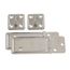 Sourcingmap a14090500ux0332 72 mm Home Meuble de rangement pour bo/îtes de s/écurit/é Loquet /à bascule en m/étal 2 pi/èces