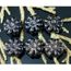Grand Pack de Bronze Noir Bijoux en Perles Vendu comme On le Voit