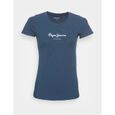PEPE JEANS - T-shirt col rond - marine - M - Bleu - Tee-shirts-0