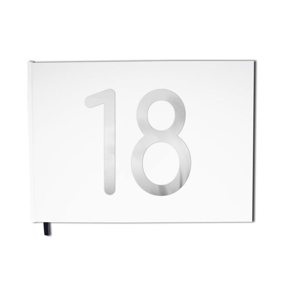 Livre D Or Blanc 18 Ans Anniversaire Souvenirs Paysage