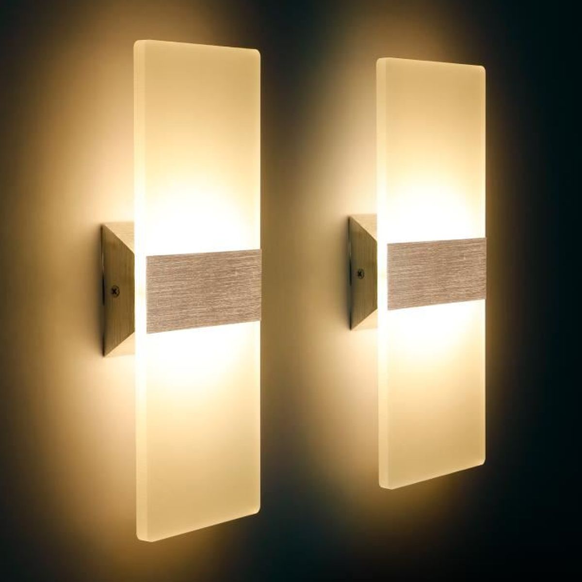 Changm Applique Led Interieur 12w Applique Murale Acrylique