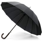 ESPERANZA Parapluie London Droit 16 Baleines Ouverture Auto Diam 110cm noir