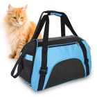 Sac de Transport pour Chat Respirant et Pliable - MASBRILL - Taille Grand - Couleur Bleu