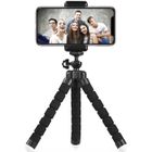 SODIAL Trépied de Téléphone, Support de Caméra Portable Et Réglable Avec Télécommande Sans Fil Et Clip Universel Pour Iphone, Téléphone