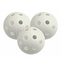 Lot de 6 Airflow Ball blanches, Balles d'entrainement au golf pour le jardin