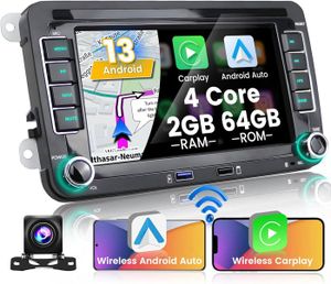 AUTORADIO Wireless Apple Carplay Autoradio pour VW Golf 5 6 