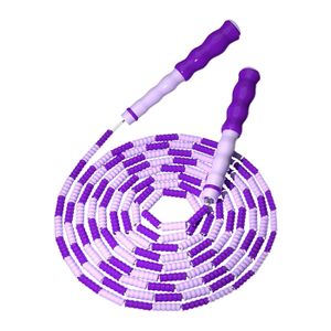 Corde à Sauter Réglable Pour Enfants - Perles Souples, Longueur Ajustable, Légère Et Sûre