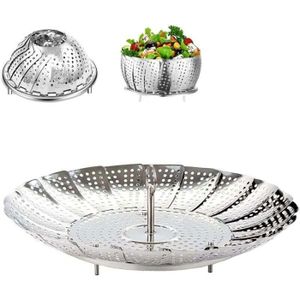 Panier Vapeur Multifonction Acier Inoxydable 304 Pour Cocotte Minute - Passe Lave-Vaisselle