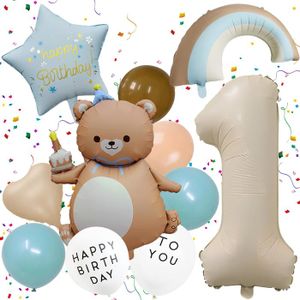 envami® Decoration Anniversaire 18 Ans Rose - Ballons Anniversaire