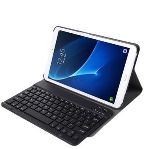 Tab A 10.1 LTE SM-T585 Etui avec clavier et pavé tactile intégré Clavier français | Housse avec clavier bluetooth pour Galaxy Tab A 10.1 WiFi SM-T580 AZERTY MQ pour Samsung Galaxy Tab A 10.1