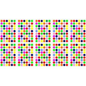 48 Gommettes Rondes Blanches 2cm | Les Gommettes Françaises