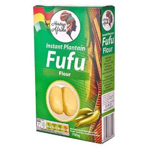 FARINE LEVURE Mélange farine pour Fufu instant plantain 680 grammes épicerie cuisine africaine