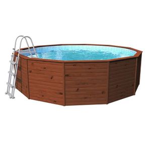 piscine en bois hors sol k2o 315x105 cm epurateur a cartouche de 1 249 l h avec echelle cdiscount jardin