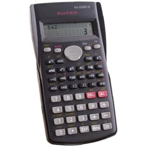 CALCULATRICE CALCULATRI Math Calculatrice scientifique Ecran Lcd Fonction Student test Calculatrice portable pour la maison eacutecole Bureau1005