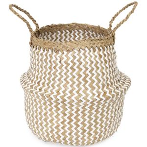 Panier De Rangement En Jonc De Mer Naturel - Goodchanceuk En Jonc De