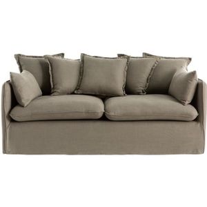 beliani canape d angle a droite avec pouf en cuir marron oslo cdiscount maison