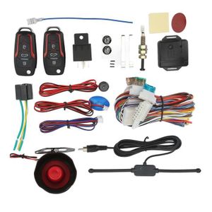 Alarme sonore électronique pour voiture, contrôle de l'iode désactivé,  bipeur sonore, câble adaptateur noir, accessoires de voiture, 12V, 75dB -  AliExpress