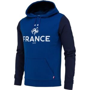 SWEAT-SHIRT DE FOOTBALL Sweat-shirt capuche FFF - Collection officielle Equipe de France de Football - Enfant