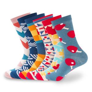 CHAUSSETTES JANZDIYS 6 Paires Chaussettes en Coton-41-46-Multi