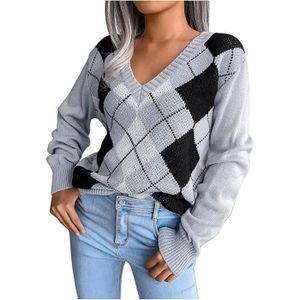 PULL Pull Femme Hiver Chaud - Marque Inconnue - Col V O